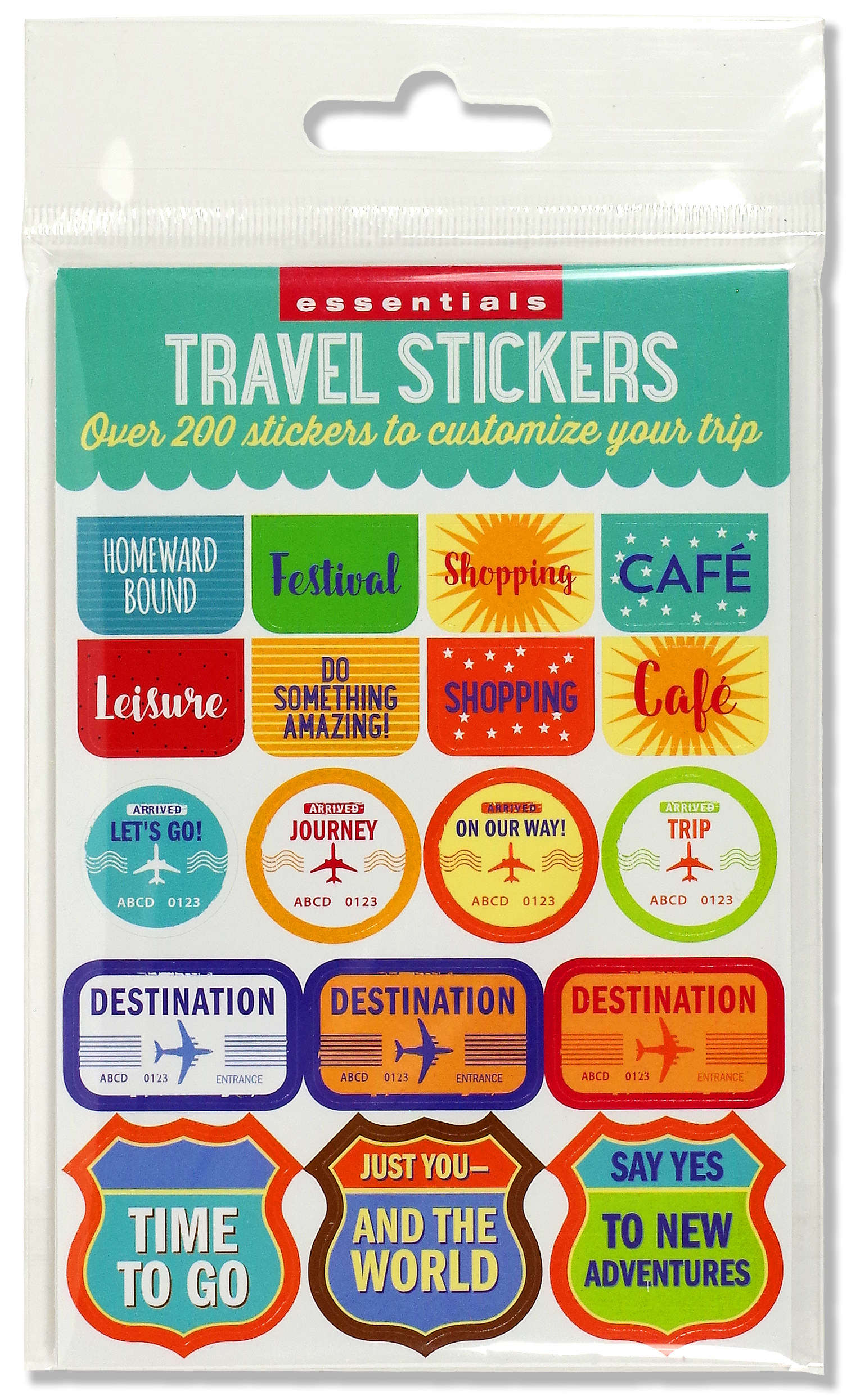 Essentials Planner Stickers Travel - 2