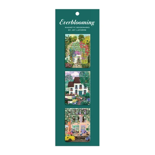Joy Laforme Everblooming Magnetic Bookmark Set (Paperback)