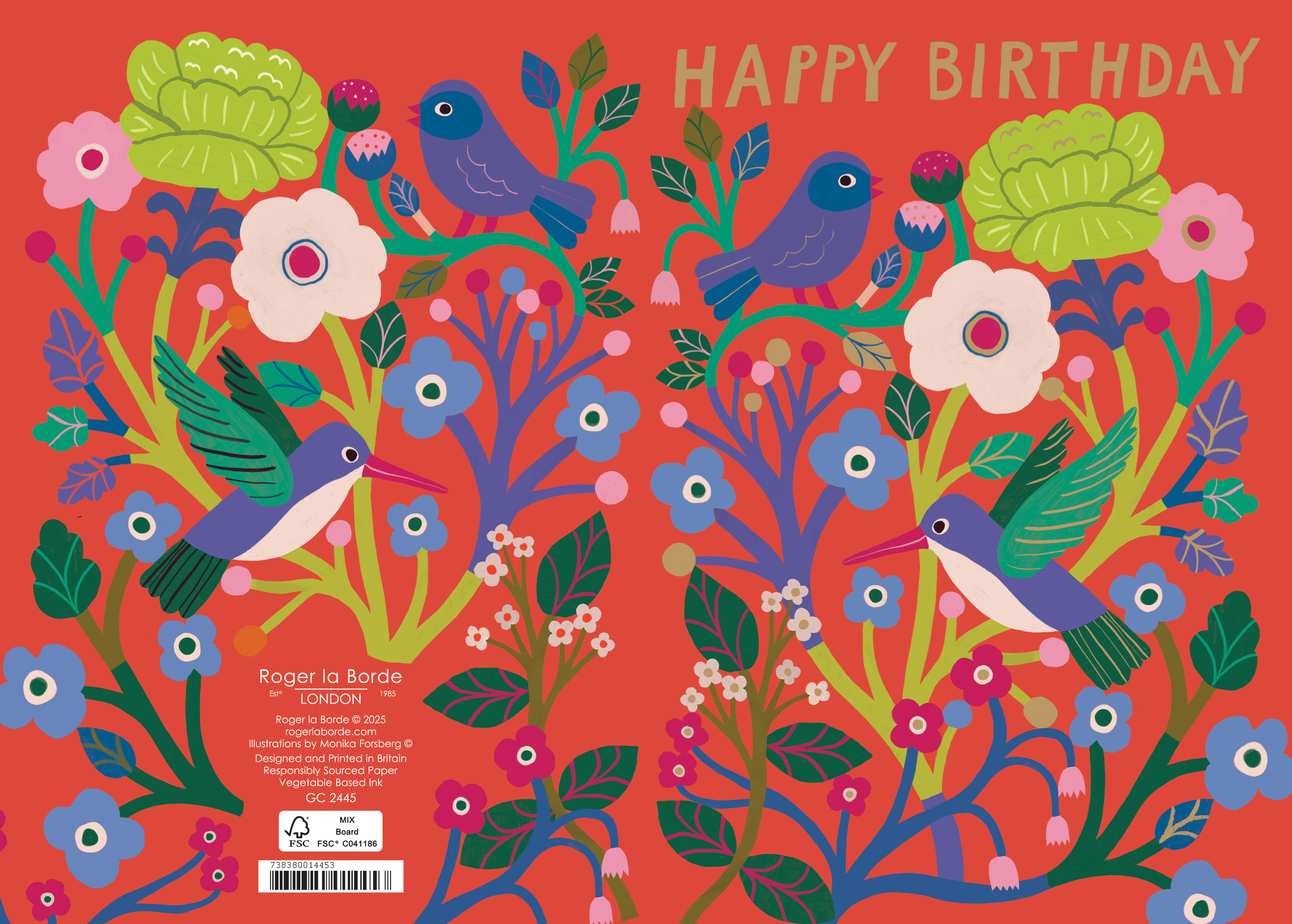 Birdsong Greeting Card - 2
