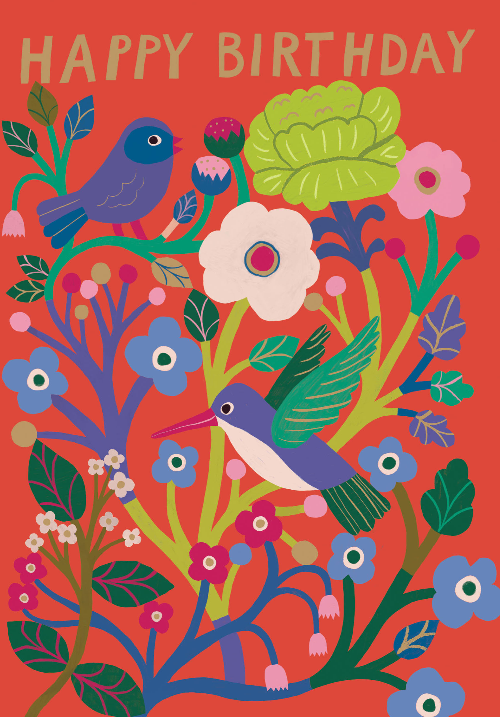 Birdsong Greeting Card