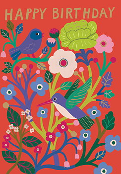 Birdsong Greeting Card