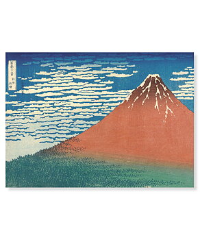 Fine Wind, Clear Morning, Mount Fuji, Vykort