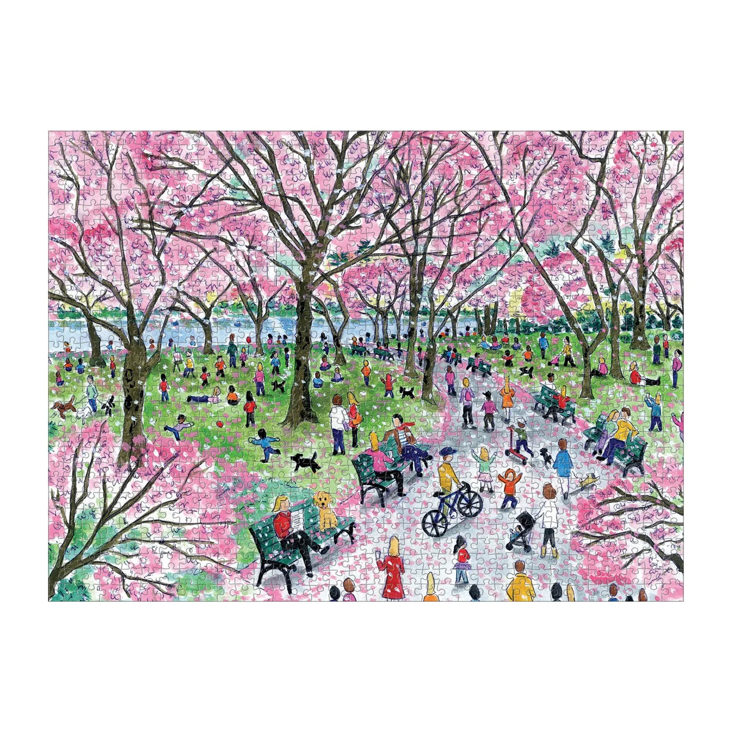 Michael Storrings Cherry Blossoms 1000 Piece Puzzle - 2