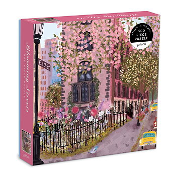 Blooming Streets, 500 Piece Puzzle