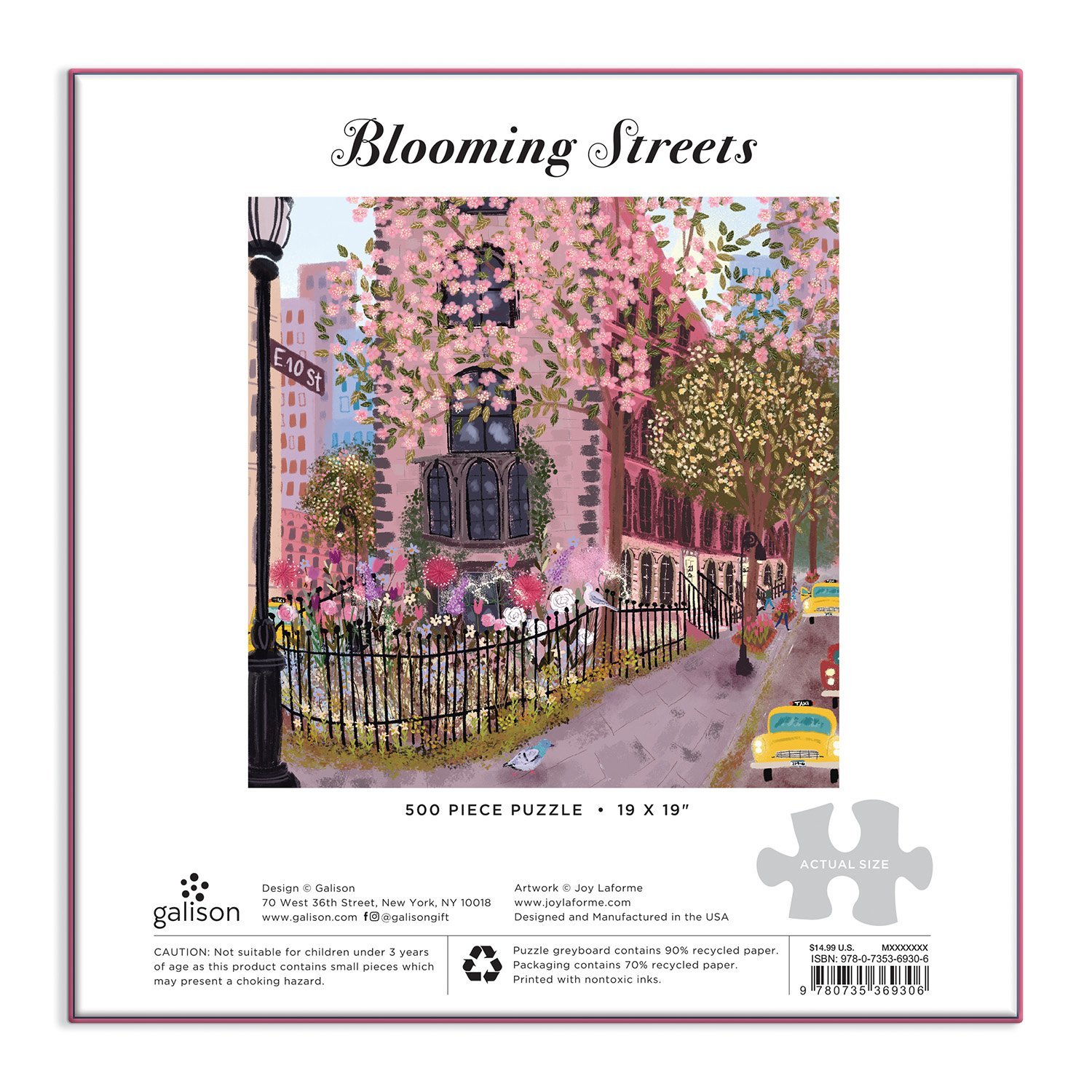 Blooming Streets, 500 Piece Puzzle - 4