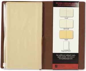 Burgundy Voyager Notebook - 10