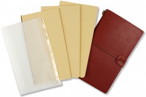 Burgundy Voyager Notebook - 3