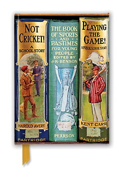 Bodleian Libraries: Book Spines Boys' Sports, Foiled Journal