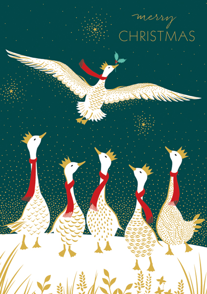 Flying Geese, Single Card