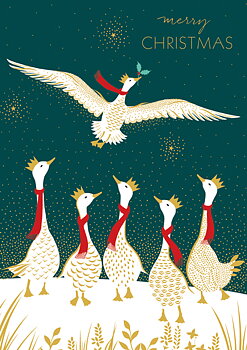 Flying Geese, Single Card