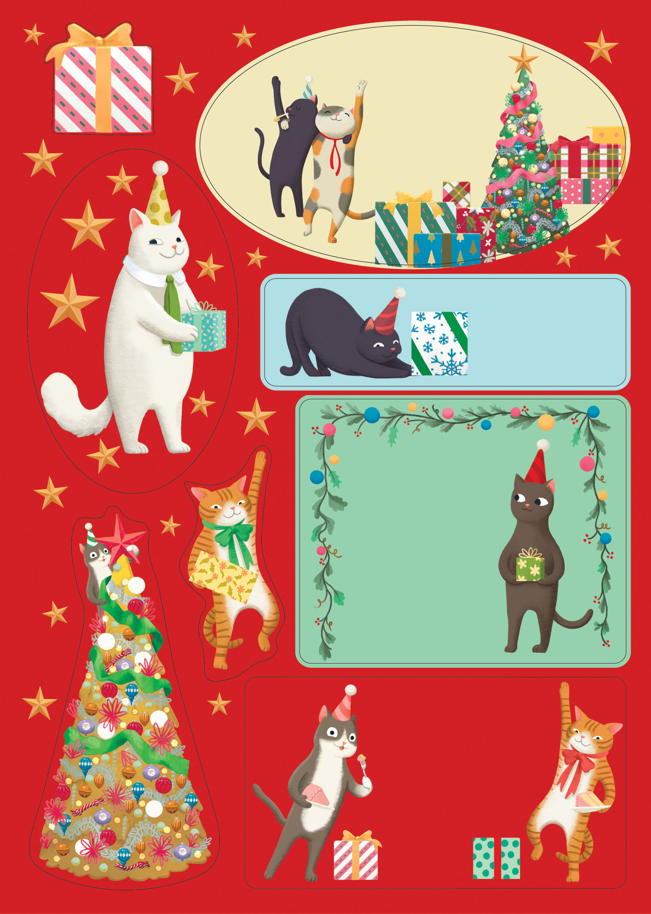 Miaow Factor, Sticker Sheets - 2