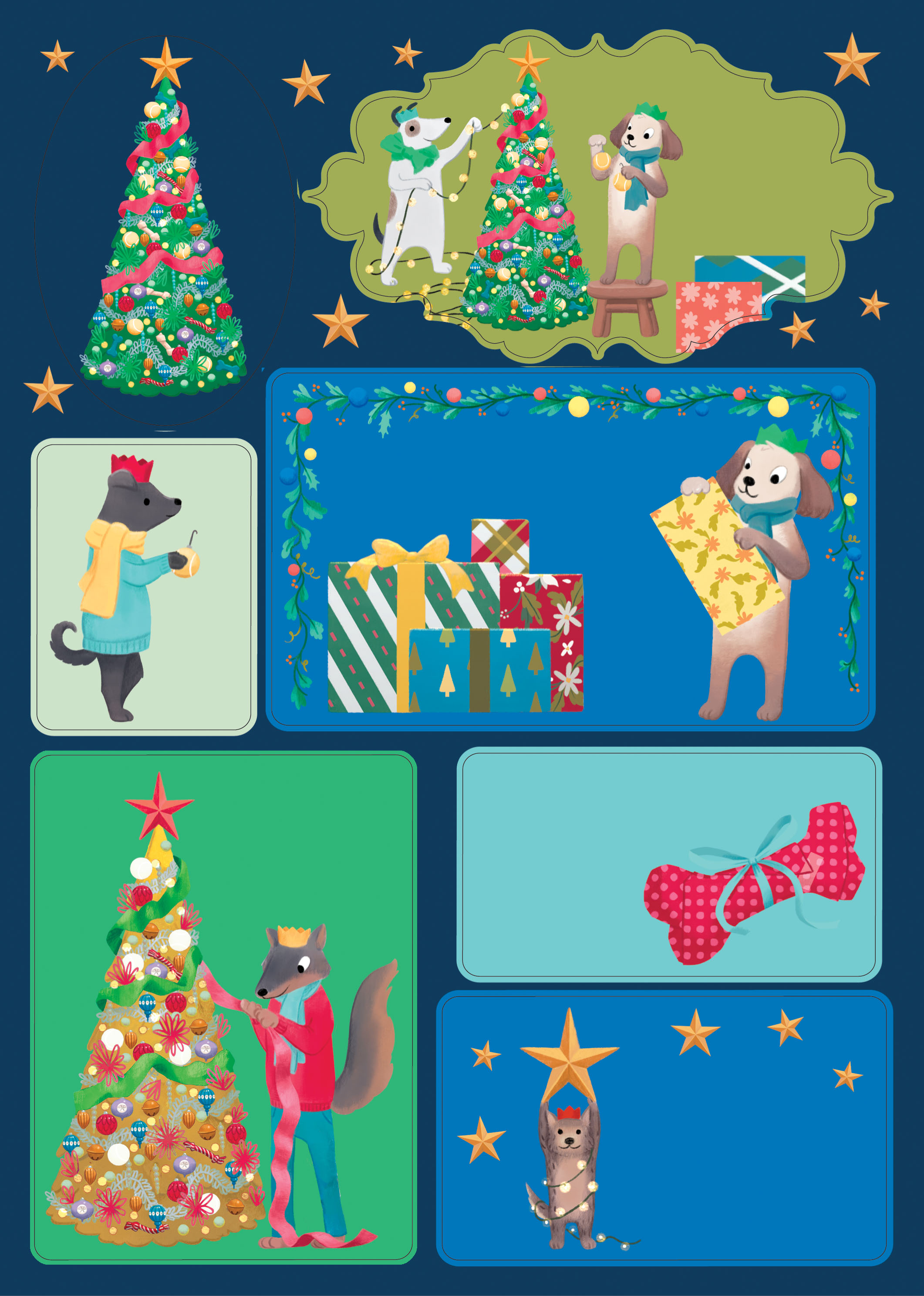 Bow Wow Wow, Sticker Sheets - 3