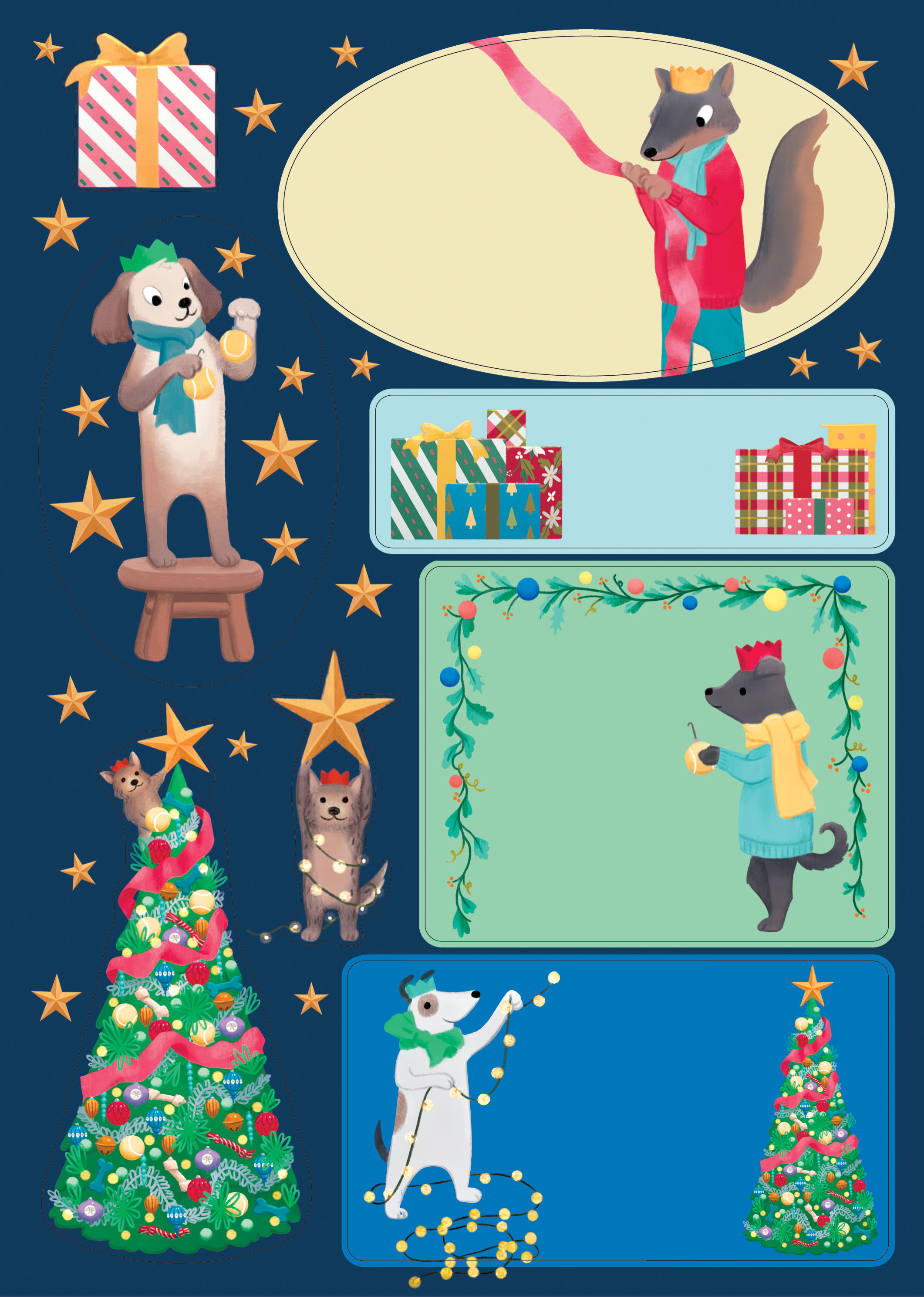 Bow Wow Wow, Sticker Sheets - 2