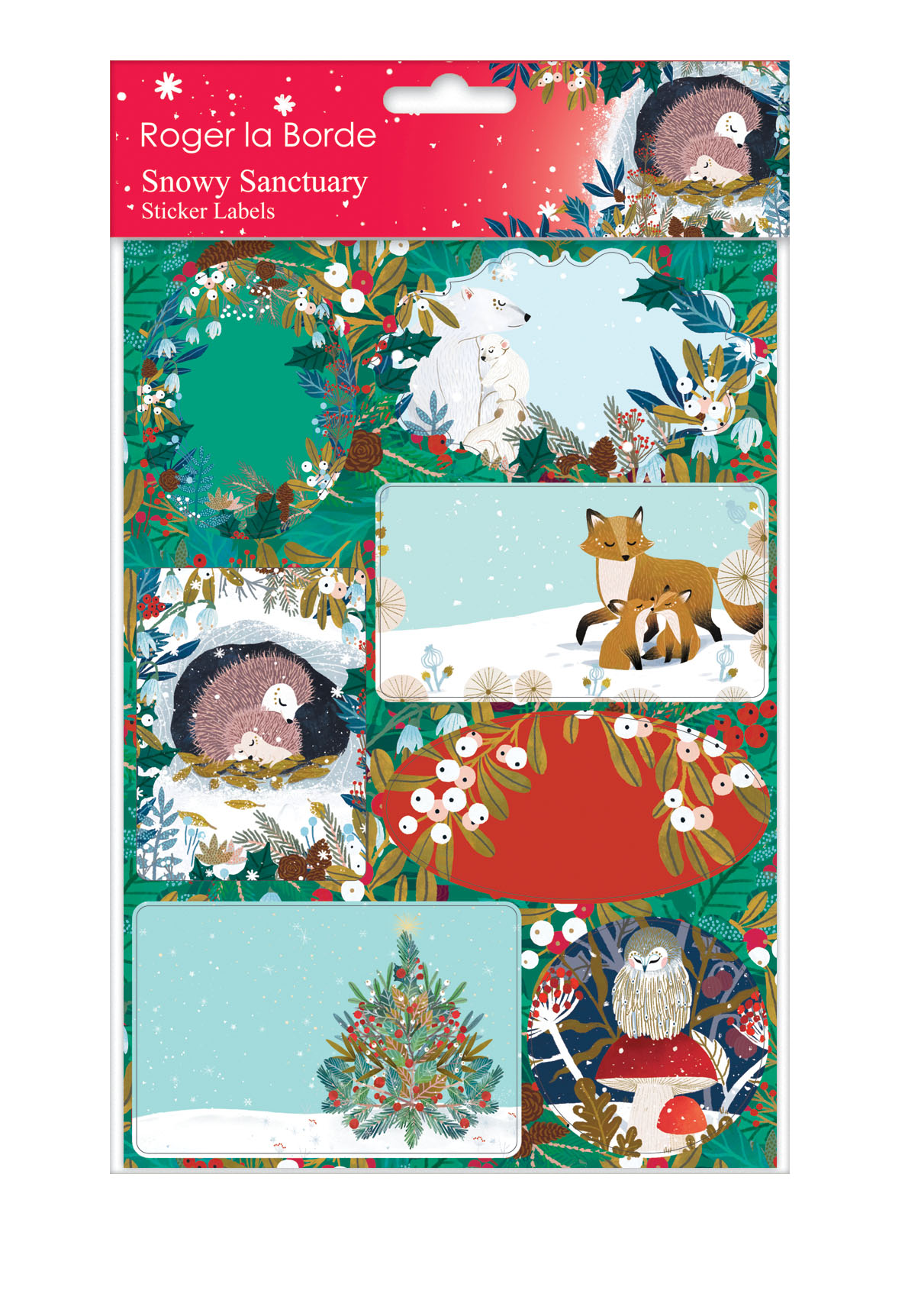 Snowy Sanctuary, Sticker Sheets