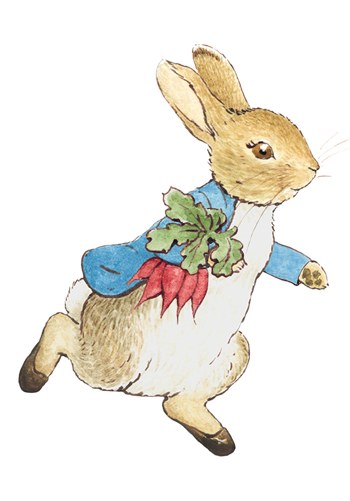 Peter Rabbit/Carrots, Minicard
