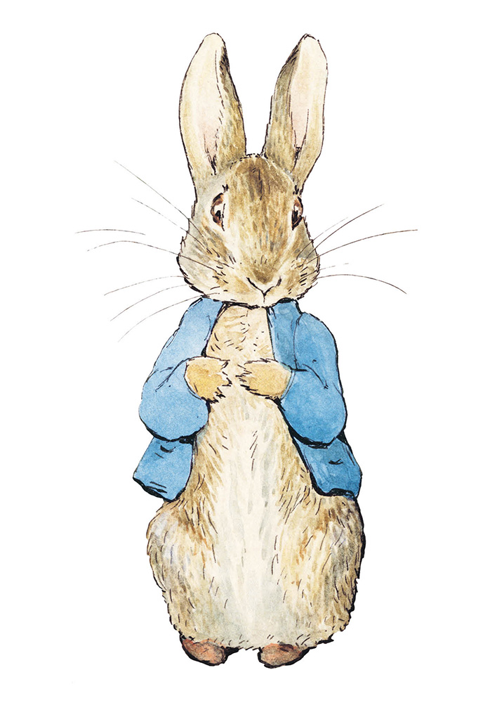 Peter Rabbit/standing, Minicard