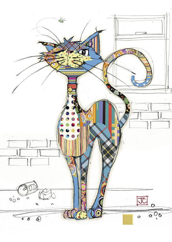 Cola Cat, Greeting Card