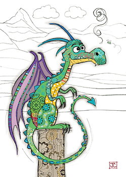 Duncan Dragon, Greeting Card