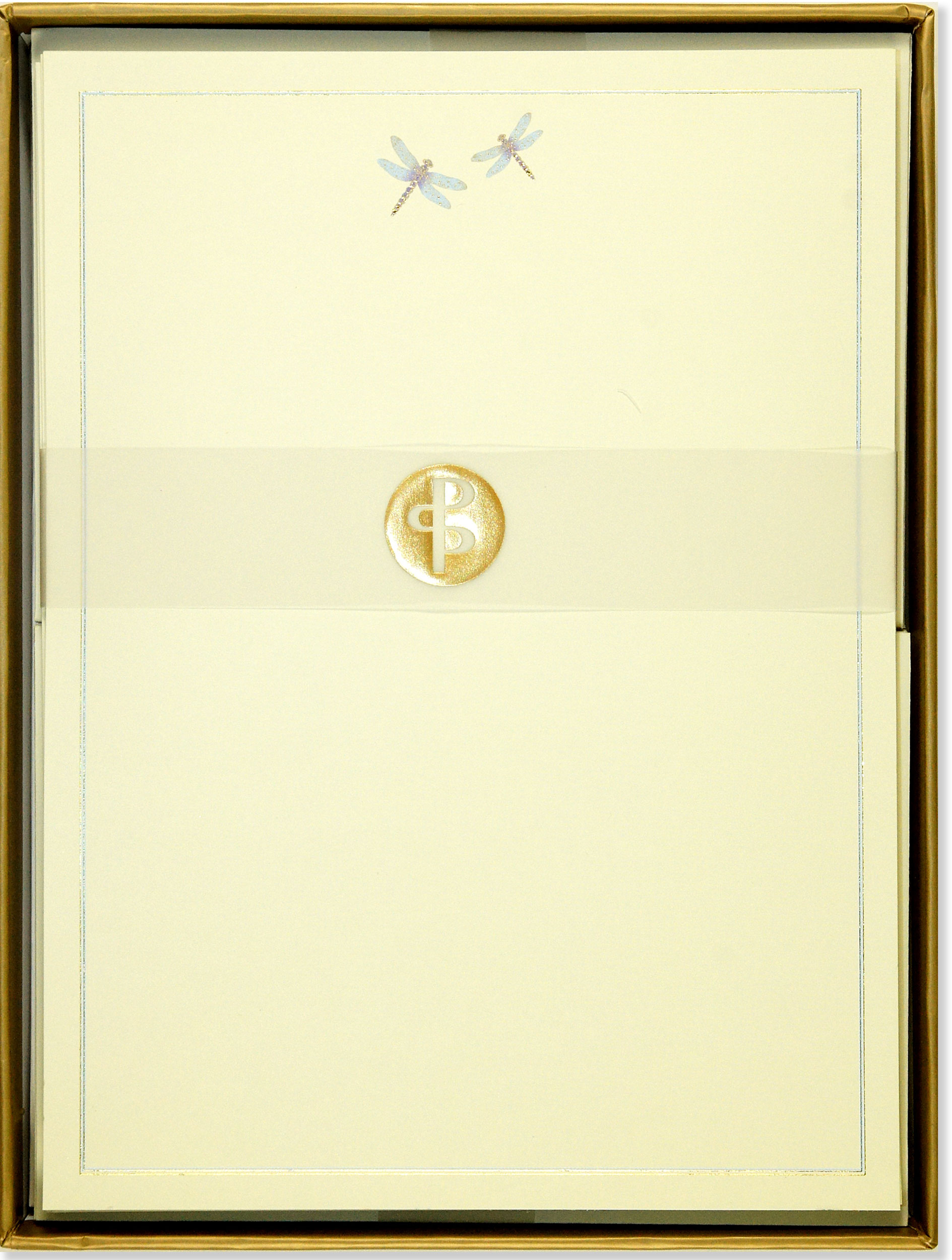 Blue Dragonflies, Boxed Stationery Set