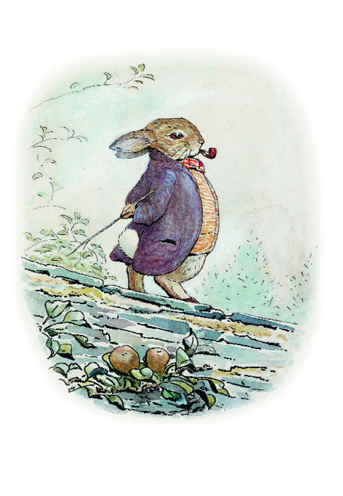 Old Mr Benjamin Bunny, Minicard