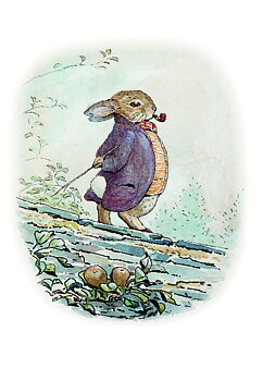 Old Mr Benjamin Bunny, Minicard