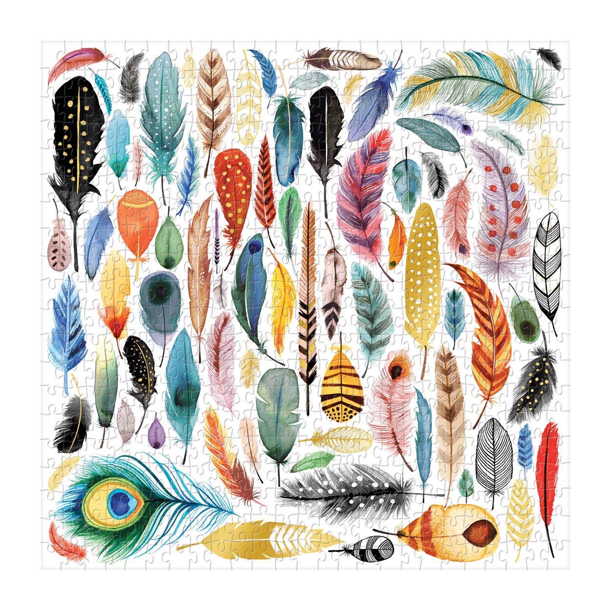 Feathers 500 Piece Foil Puzzle - 3