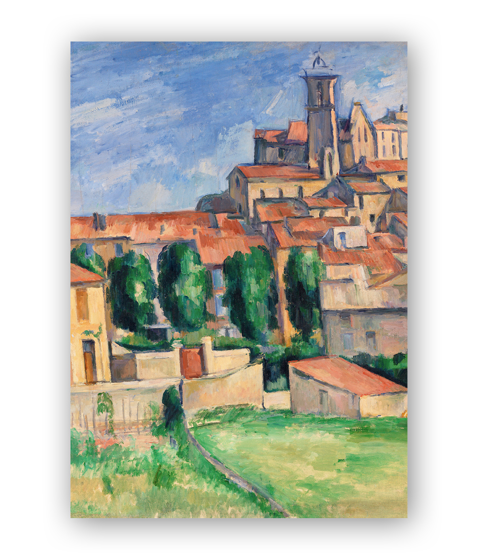 Gardenne, Cezanne, Greeting Card
