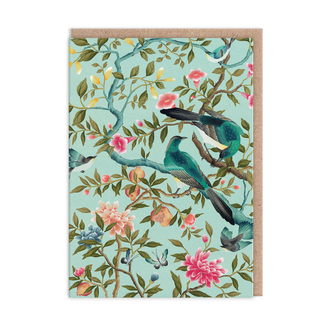 Songbird Duo, Greeting Card