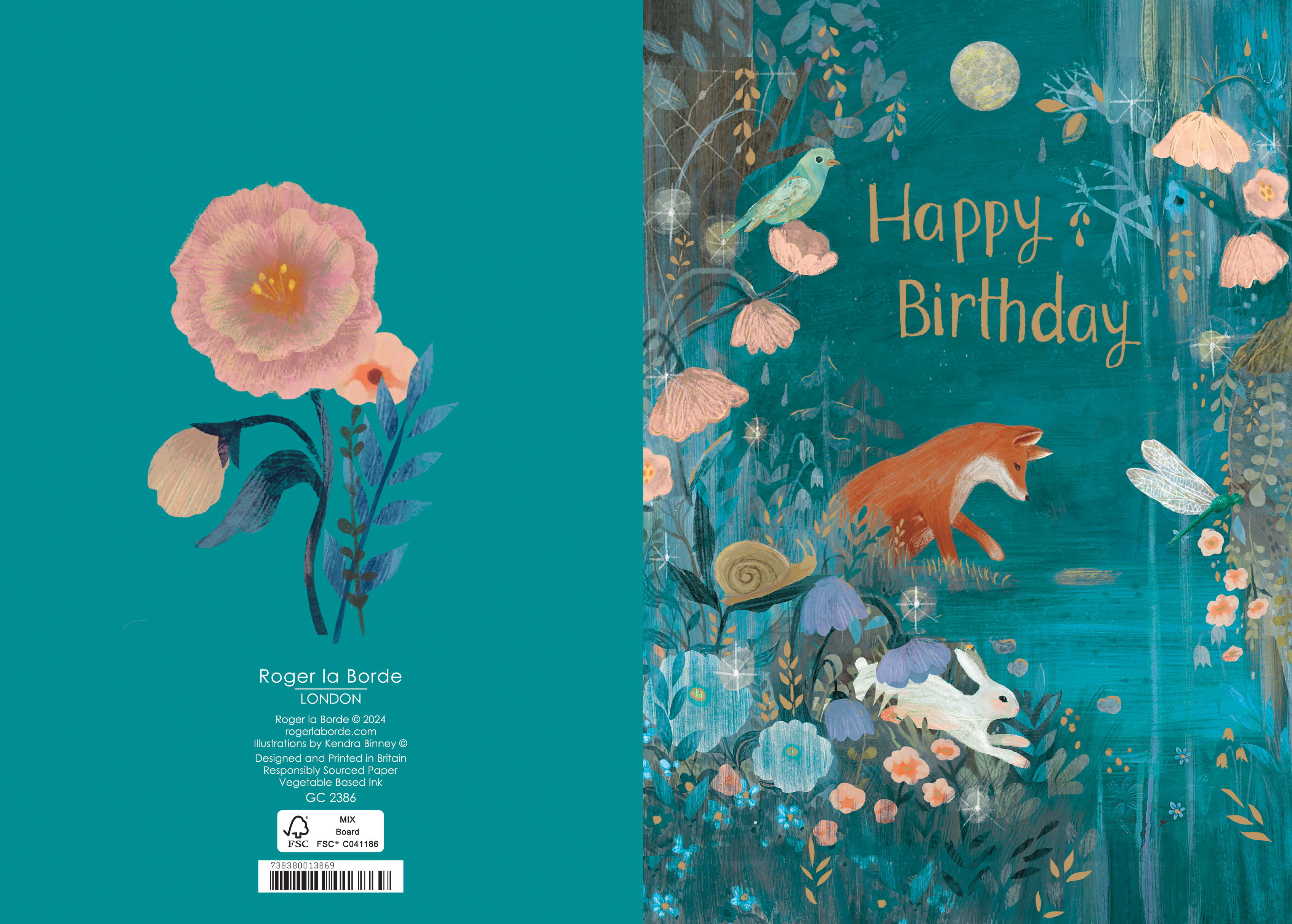 Enchanting Fox Greeting Card - 2