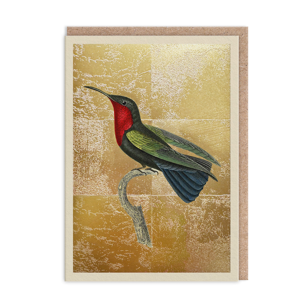 Garnet-Throated Hummingbird Greeting Card (11994) - 2