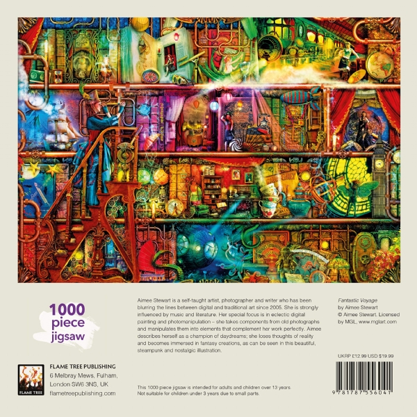 Adult Jigsaw Aimee Stewart: Fantastic Voyage - 3