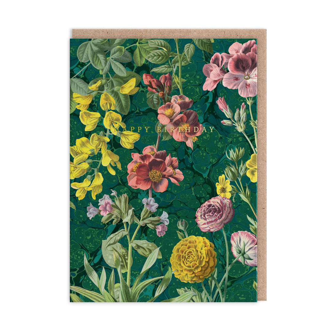 Marble Botanicals Greeting Card (12054) - 2