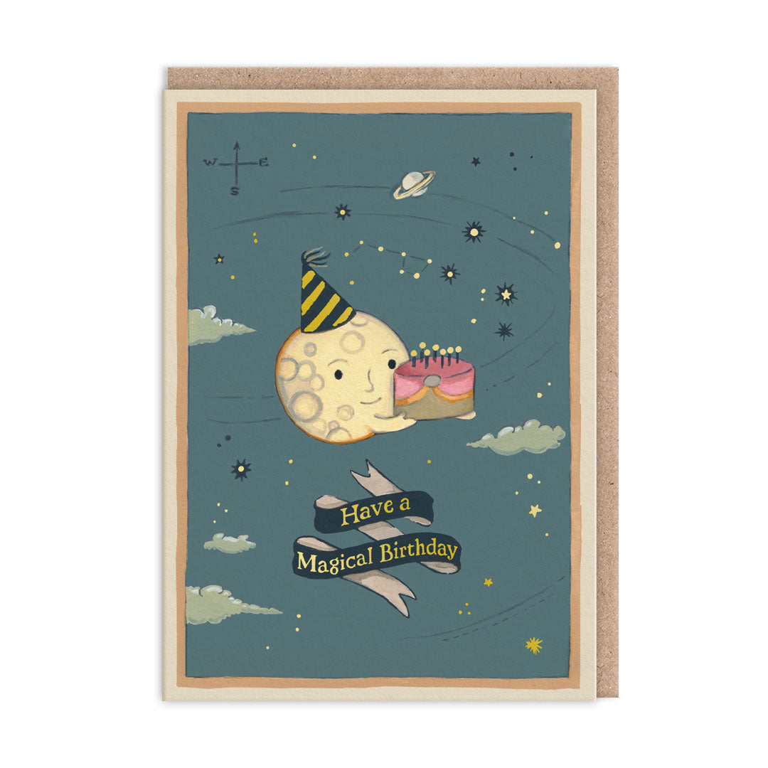 Moon Cake Birthday Card (12244) - 2