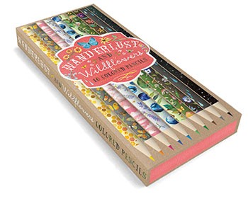 Wanderlust and Wildflowers, Colored Pencils