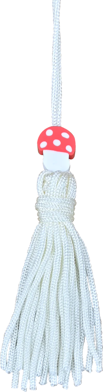 Mushrooms Beaded Bookmark - 2
