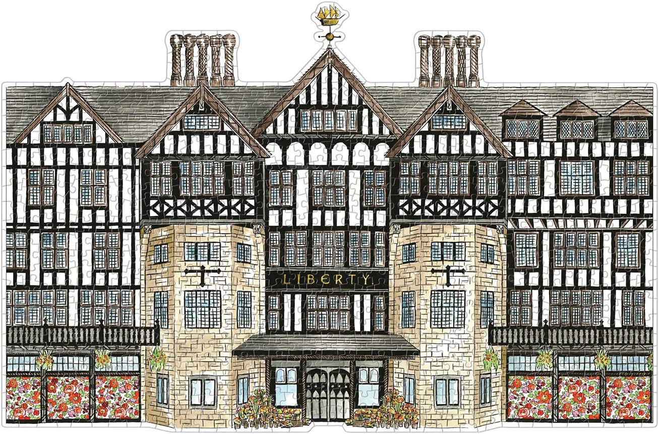 Liberty Tudor Building 750 Piece Shaped Puzzle - 4