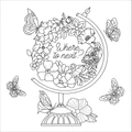 Boho Dreams Adult Coloring Book - 5