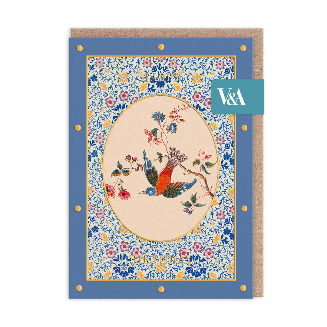 Cottagecore Bird in Flight Greeting Card (12598)