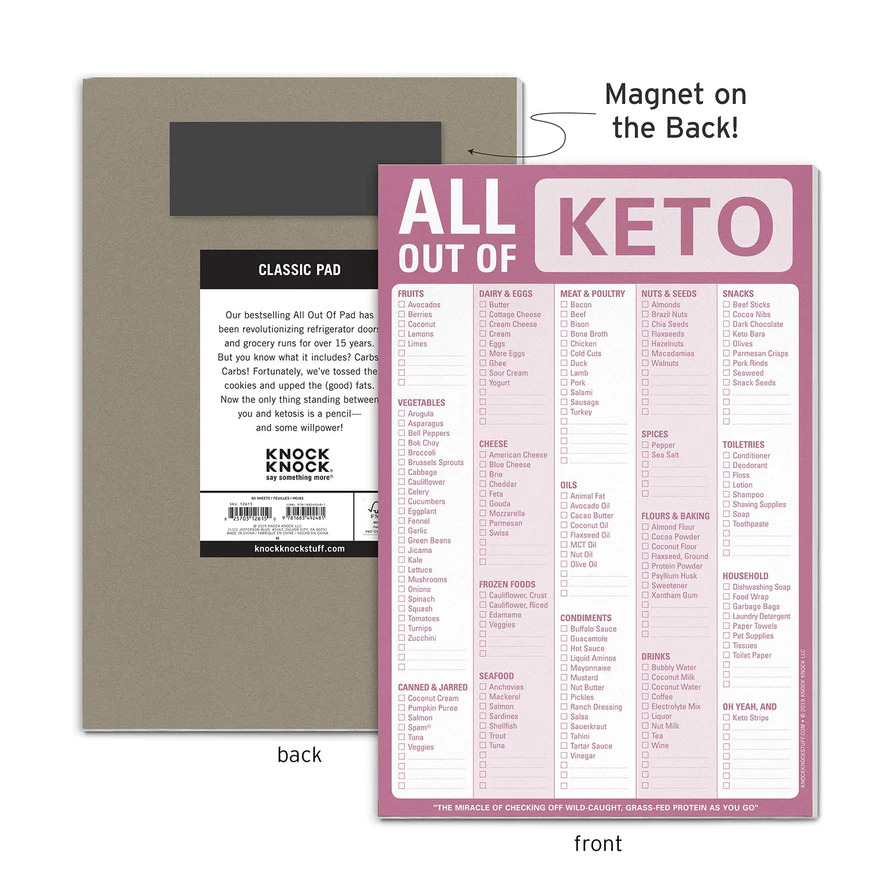 Knock Knock All Out Of Pad (Keto) - 2