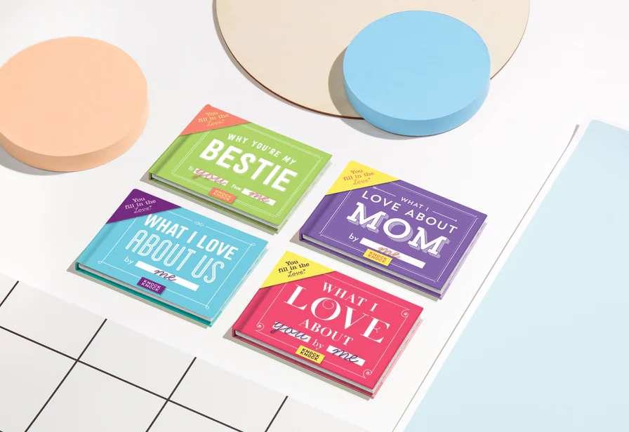 Knock Knock Why You're My Bestie Book Fill in the Love  - 9