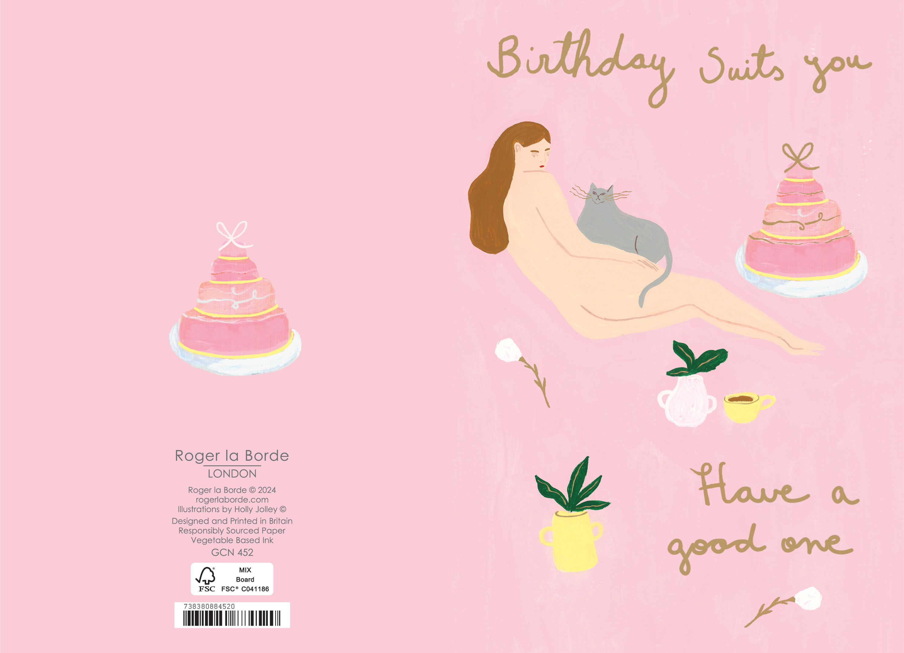 Birthday Suit Petite Card - 2