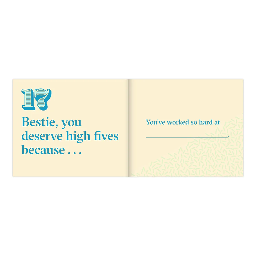Knock Knock Bestie I Love You Because … Book Fill in the Love - 2