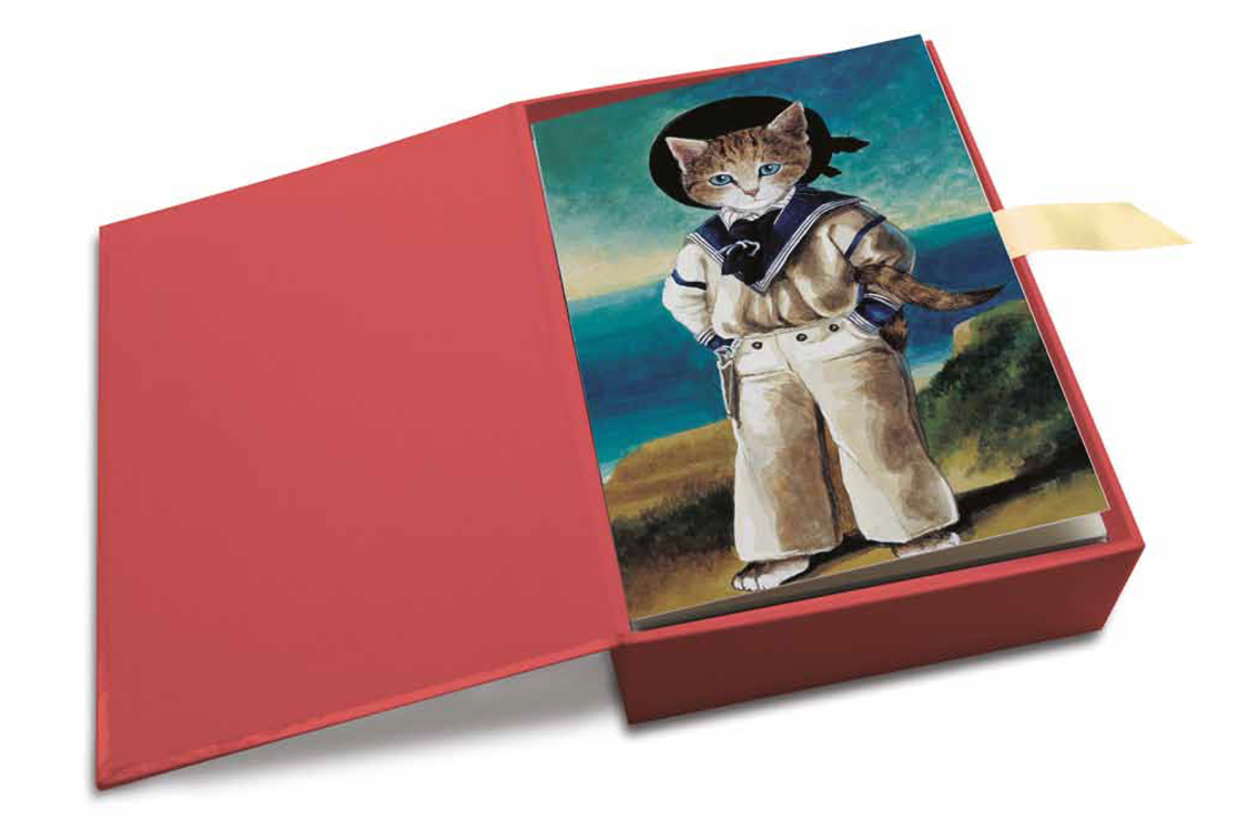 Cats in Art: Box of 20 Notecards - 2
