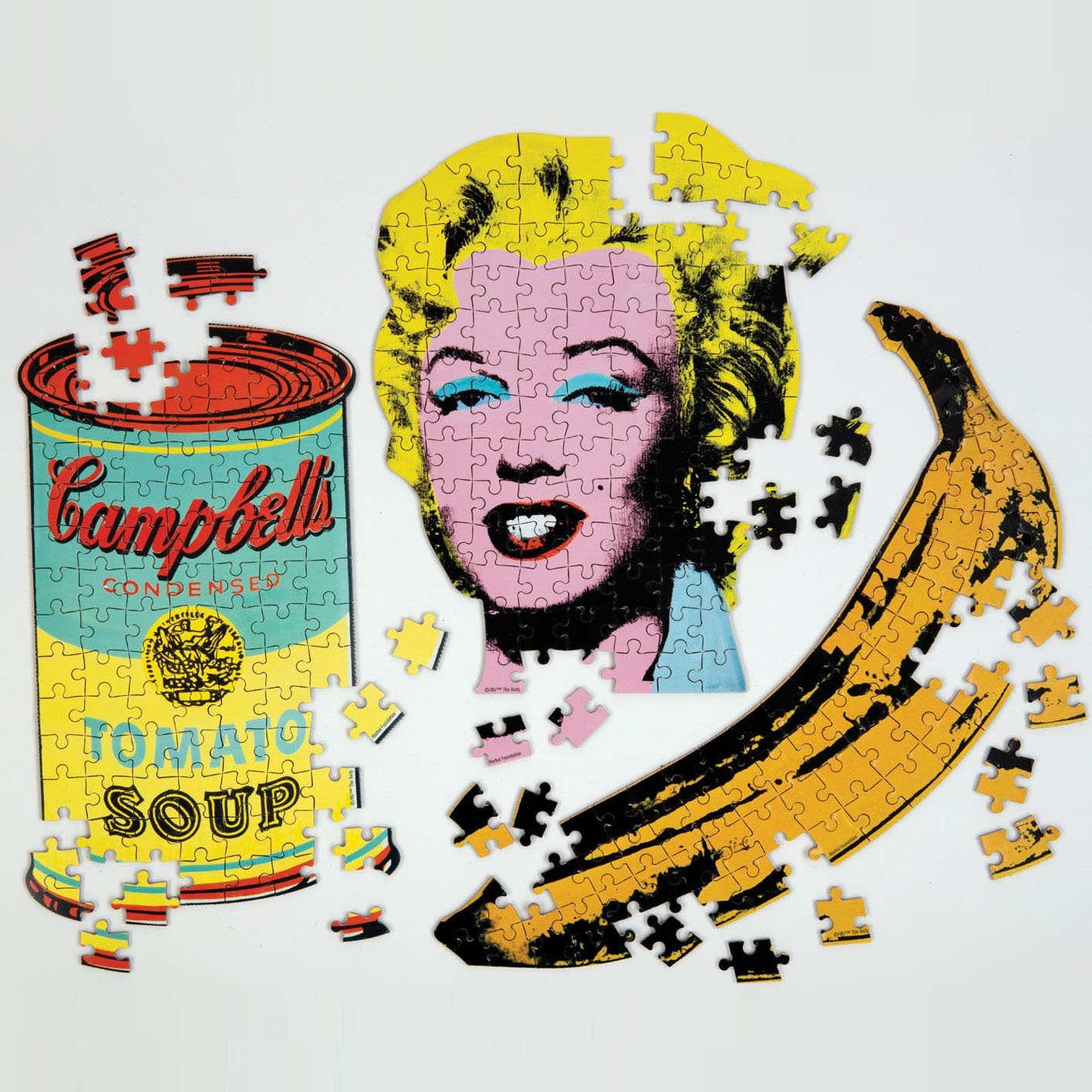 ANDY WARHOL MINI SHAPED PUZZLE CAMPBELL'S SOUP - 4