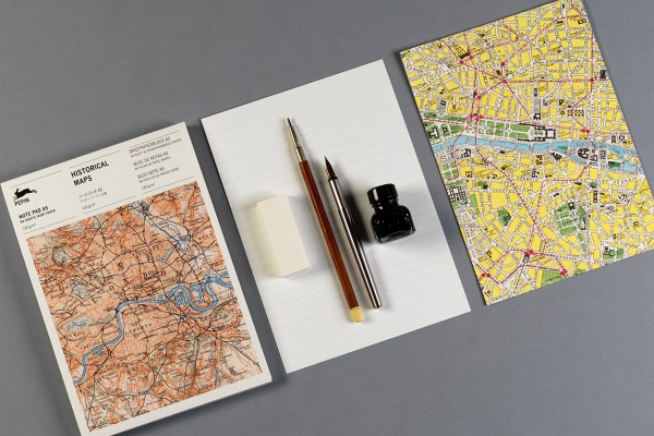 Historical Maps, A5 Writing Paper&Notepad - 3