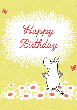 Moomin Flowers, Greeting Card