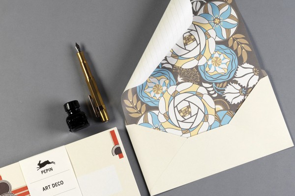 Art Deco, A4 Writing Paper&Notepad - 4