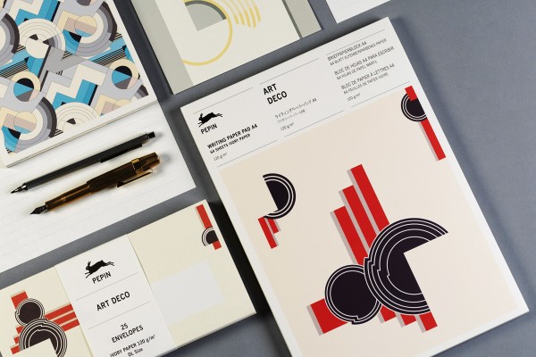 Art Deco, A4 Writing Paper&Notepad - 5