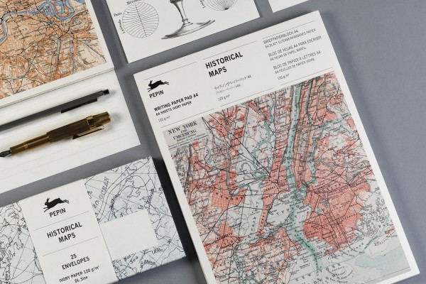 Historical Maps, A4 Writing Paper&Notepad - 4