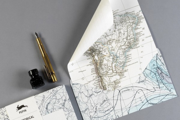 Historical Maps, A4 Writing Paper&Notepad - 5